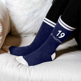 19 Ladies Crew Sock