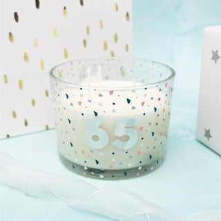 65 11 oz - 100% Soy Wax Candle
Scent: Tranquility