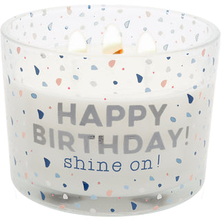 Happy Birthday 11 oz - 100% Soy Wax Candle
Scent: Tranquility