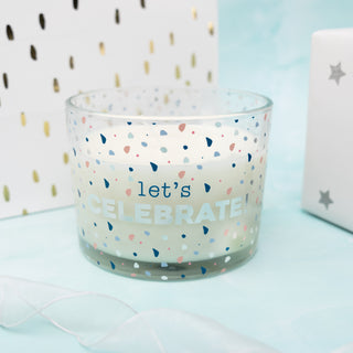 Let's Celebrate! 11 oz - 100% Soy Wax Candle
Scent: Tranquility