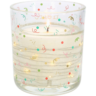 Hello 50 3.5 oz Candle with LED Accents