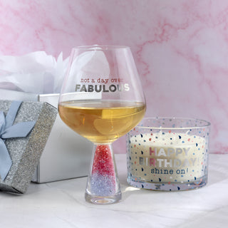 Fabulous Gift Boxed 18 oz Wine Glass