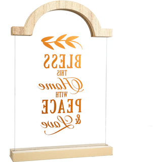 Home 9" Self-Standing Plaque