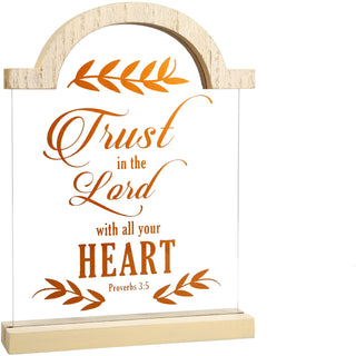 Trust 8" Self-Standing Plaque