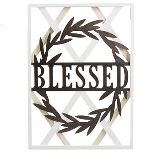 Blessed 22.5" x 31.5" Wall Plaque