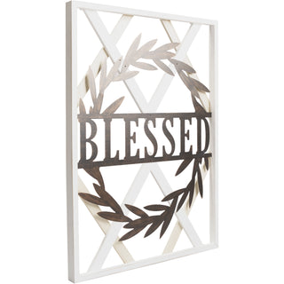 Blessed 22.5" x 31.5" Wall Plaque