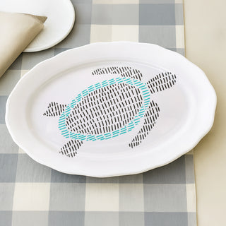 Beach 20" Melamine Serving Tray