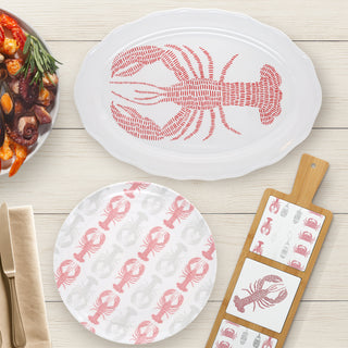 Coastal 10.5" Melamine Dinner Plates (Set of Two)