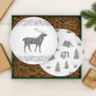 Camp 8" Melamine Appetizer Plates (Set of 2)