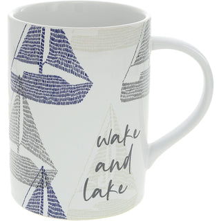 Wake and Lake 18 oz Mug