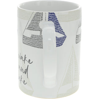 Wake and Lake 18 oz Mug