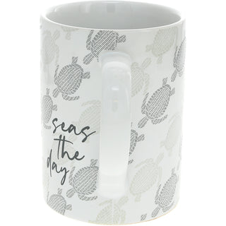 Seas the Day 18 oz Mug