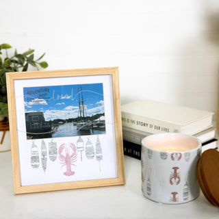 Coastal 7.75" x 8.25" Frame (Holds 6" x 4" Photo)