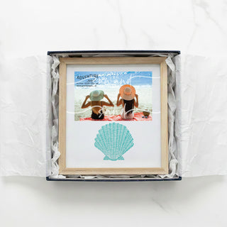 Beach 7.75" x 8.25" Frame (Holds 6" x 4" Photo)