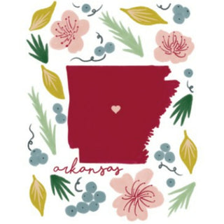 Arkansas 4" Coaster