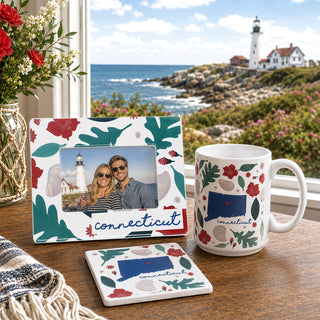 Connecticut 4" Coaster