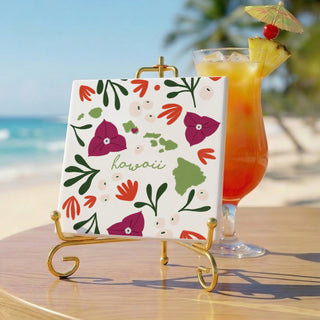 Hawaii 4" Coaster