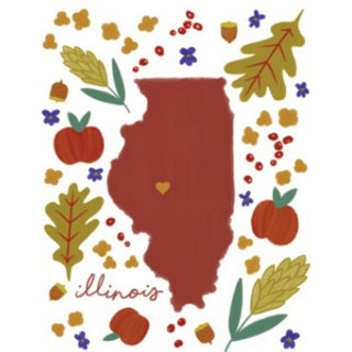 Illinois 4" Coaster