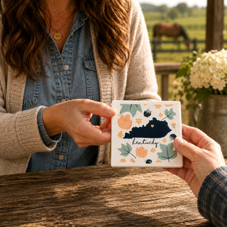 Kentucky 4" Coaster