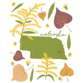 Nebraska 4" Coaster