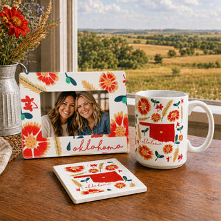 Oklahoma 4" Coaster