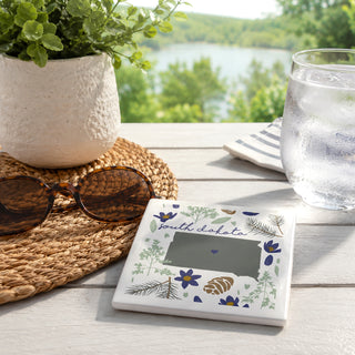 South Dakota 4" Coaster