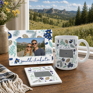 South Dakota 4" Coaster