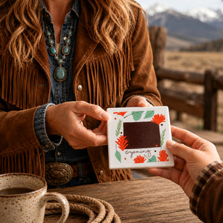 Wyoming 4" Coaster