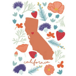 California 8.25" x 6.5" Frame (Holds 6" x 4" Photo)