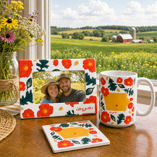 Iowa 8.25" x 6.5" Frame (Holds 6" x 4" Photo)