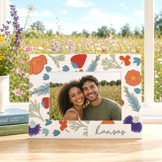 Kansas 8.25" x 6.5" Frame (Holds 6" x 4" Photo)