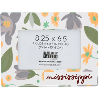 Mississippi 8.25" x 6.5" Frame (Holds 6" x 4" Photo)