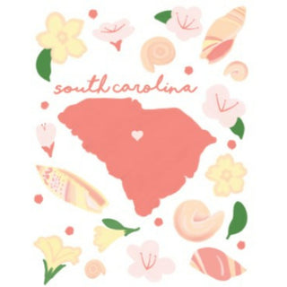 South Carolina 8.25" x 6.5" Frame (Holds 6" x 4" Photo)