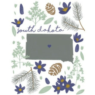 South Dakota 8.25" x 6.5" Frame (Holds 6" x 4" Photo)