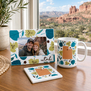 Utah 8.25" x 6.5" Frame (Holds 6" x 4" Photo)