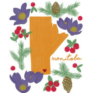 Manitoba 4" Coaster