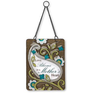 Mother 6" x 8" Hanging Glass Plaque