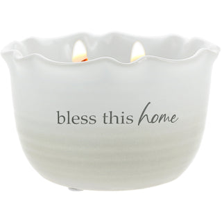 Bless This Home 11 oz - 100% Soy Wax Reveal Candle
Scent: Tranquility