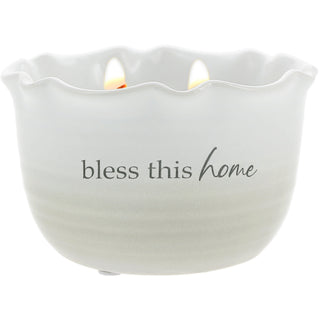 Bless This Home 11 oz - 100% Soy Wax Reveal Candle Scent: Tranquility