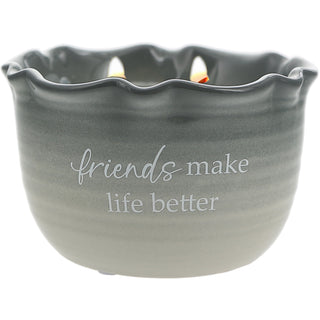 Friends 11 oz - 100% Soy Wax Reveal Candle Scent: Tranquility