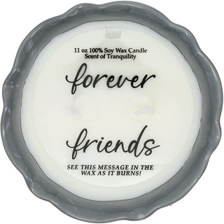 Friends 11 oz - 100% Soy Wax Reveal Candle
Scent: Tranquility