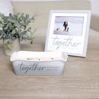 Together 12 oz - 100% Soy Wax Reveal Triple Wick Candle Scent: Tranquility