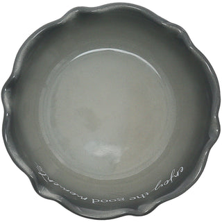 Enjoy Moments 4.5" Ceramic Bowl with Bamboo Spoon