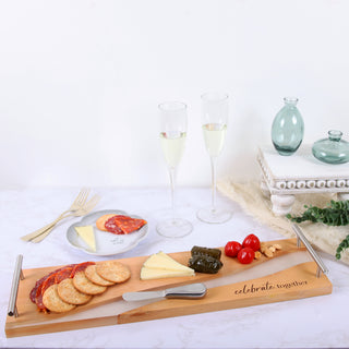 Celebrate Together 21" Wood & Resin Cheese/Bread Board Set