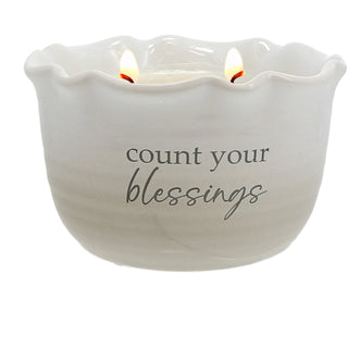 Blessings 11 oz - 100% Soy Wax Reveal Candle Scent: Tranquility