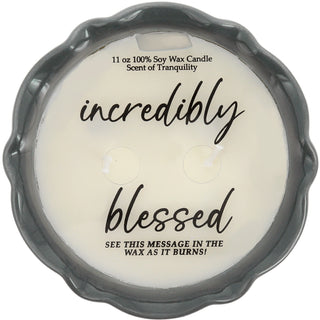 Blessed Mama 11 oz - 100% Soy Wax Reveal Candle Scent: Tranquility
