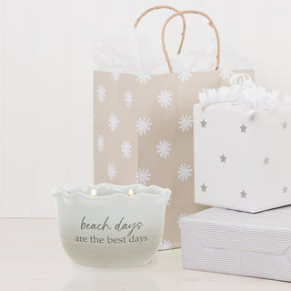Beach Days 11 oz - 100% Soy Wax Reveal Candle Scent: Tranquility
