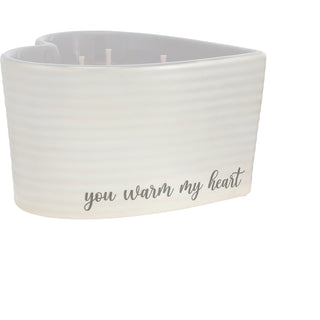 Warm My Heart 8 oz - 100% Soy Wax Reveal Triple Wick Candle with Matches
Scent: Vanilla