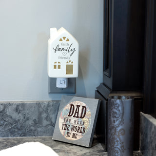 Family 5" Ceramic Night Light