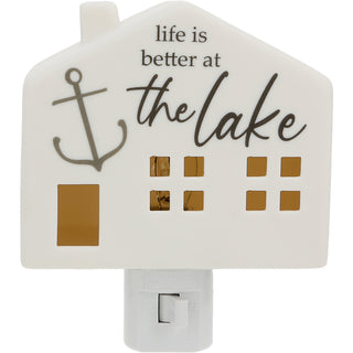 Lake 3.5" Ceramic Night Light